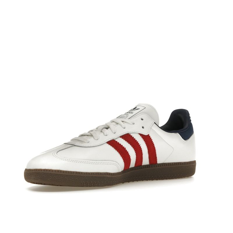 Adidas Samba OG White Victory Red Indigo Unisex Sneakers Core-White Team-Victory-Red Night-Indigo IH4881