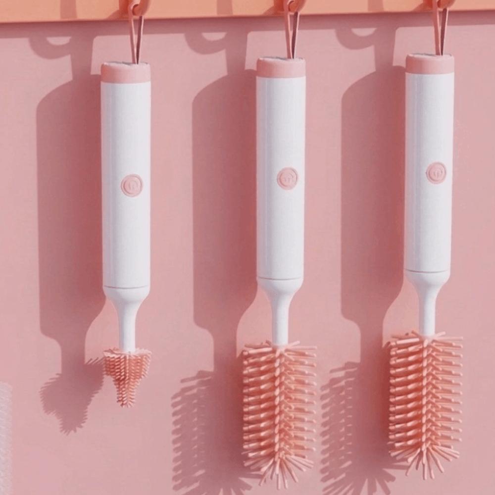 UV Sterilization Electric Bottle Cleaning Brush Set 6-In-1 Cleaning Brush for 1500mAh Infant