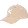 Вельветовая кепка Clean Up MLB NY Хаки FREE 47 CLEAN UP Тонкий вельвет Clean Up Нью-Йорк Янкис 14858297 FSB36C2973 '47brand