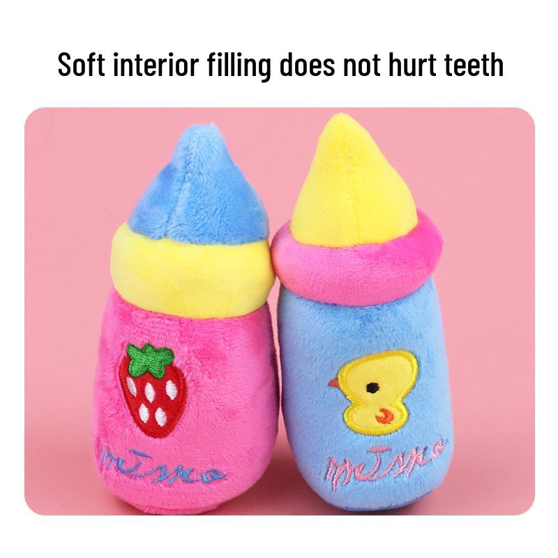 Мягкая игрушка-утка для собак: Звучащий, Устойчивый к укусам, Облегчение при прорезывании зубов, Самостоятельная игра, Снятие скуки, Компаньон для сна.