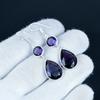Beautiful Amethyst Gemstone Earrings, 925 Sterling Silver Earring, Handmade Boho Silver Jewelry Dangle Earrings, Valentine's Day Gift