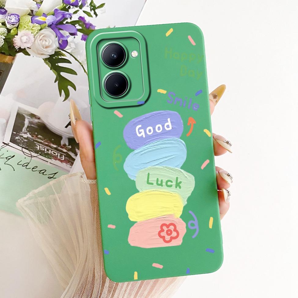 Чехол для Realme RMX3630 Чехол для Realme 10 4G Силиконовый Роскошный Модный Крутой Кавайный Милый Расписной Корпус Для Real me 10 4G