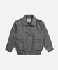 INSTANTFUNK Layered Collar Rider Jacket - Gray