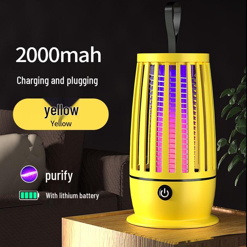 Умный светодиодный уничтожитель комаров: Настенный, с USB-подзарядкой, отпугиватель электрическим током