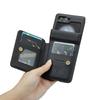 EUCAGR Роскошный Магнитный Кошелек Чехол из Искусственной Кожи для Samsung Galaxy Z Flip 5 6 7 Держатель для Карт Карманный Чехол для Galaxy Z Flip7 5