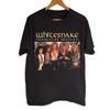 НОВАЯ РЕДКАЯ Whitesnake Черная Хлопковая Все размеры S5XL Подарочная Футболка MI397 Унисекс Футболка