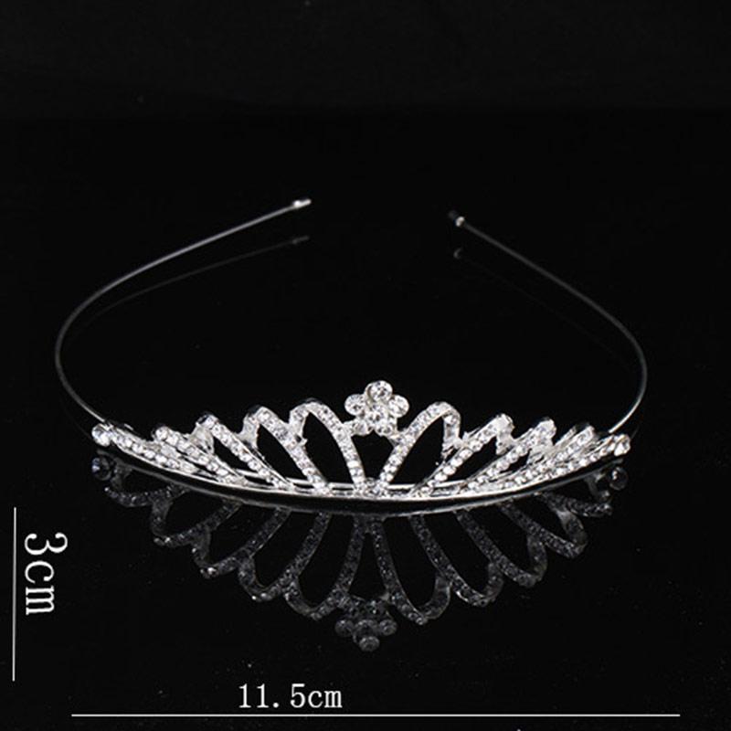 1 шт. Корона повязка на голову повязка на голову свадебная вечеринка диадемы для невесты принцесса кристалл дети девочки аксессуары для волос бусины