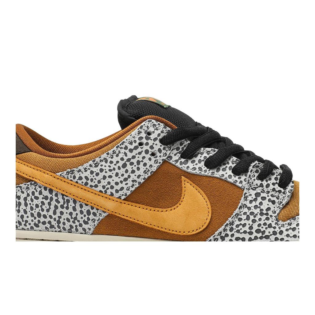 Nike Men's Dunk Low Pro SB 'Safari' (Unisex) Neutral Grey / Kumquat / Desert Ochre Skate Shoes CD2563 002