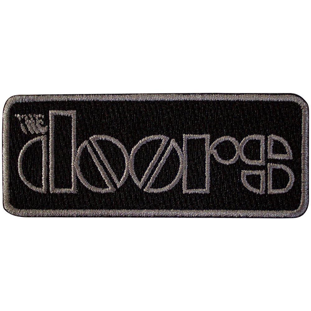The Doors Logo Woven Bordered Iron On Patch