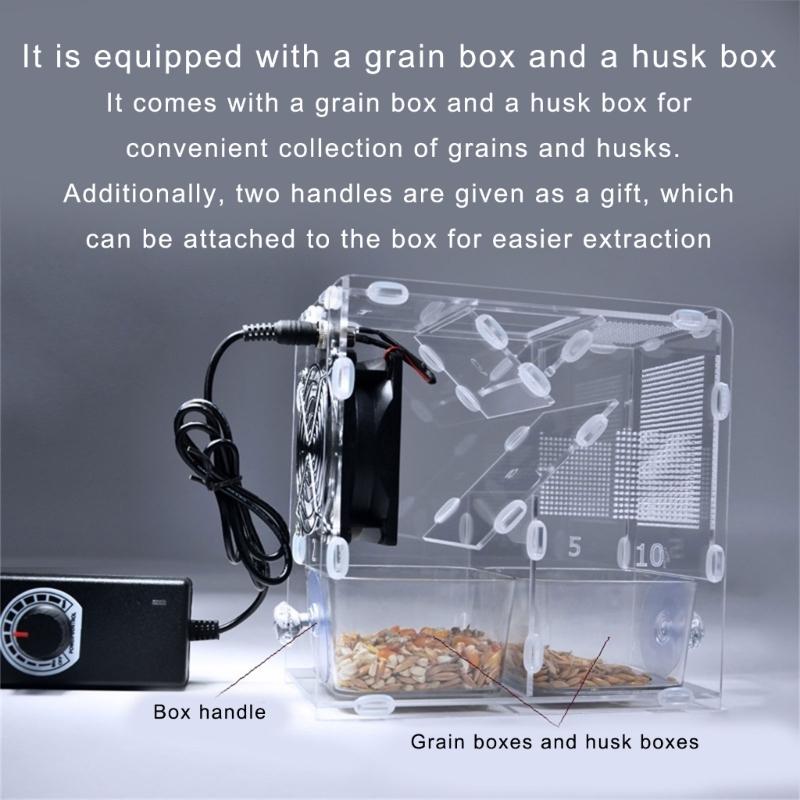 Adjustable Speed Bird Shell Blowing Machine with Integrated Filter and Easy Cleaning Design for Effective Splitters