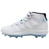 Air 11 Retro TD Cleat Legend Blue / Columbia Мужские кроссовки Белый Черный HM7324-104