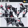 52TOYS BEASTBOX BB-51C JAWLIET Трансформирующаяся фигурка действия, Куб в Меха-Зверя Ротвейлера, Раскрашенная, Высокоподвижная, Батарейки не требуются, Идеальный подарок