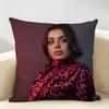 Luxury CCharli XCX Cushion Cover Natural Linen Organic Fabric DoubleSided Printing Room Sofa Decor Pillow Case