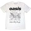 American Men's Trendy Brand Oasis Oasis Band Rock Music Summer New Retro Fashion Men's and Women's Street Wear Casual T-shirt