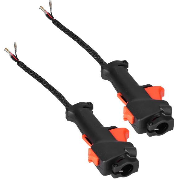 2PCS Handle Switch Throttle Trigger Holder Cable Assembly Fit Strimmer Handle Switch Trimmer Accessory for FS75 FS80 FS85 Trimmer Machine