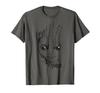 Marvel Guardians of the Galaxy Vol. 2 Groot Cute Big Face T-Shirt