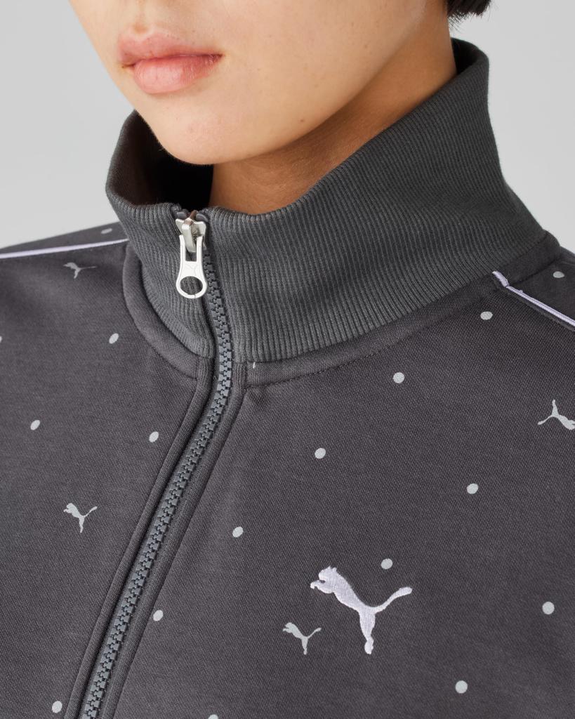 Puma 690174 Женская куртка Core Heritage MX Track, Повседневная, Спортивная джерси,, 25 Осенне-зимний цвет Пыльно-серый (44), L