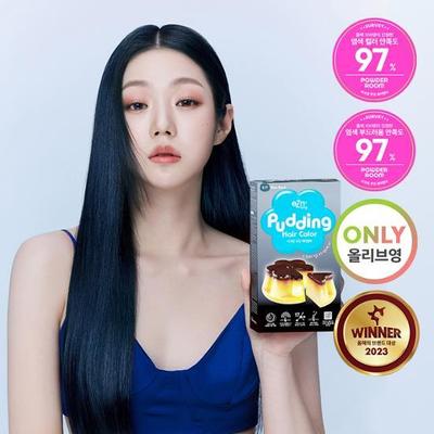 Краска для волос Easy N Pudding 2.1T сине-черный