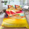 Colorful Duvet Cover Set King Size Blue Purple Red Stitching Pattern Comforter Cover Set Microfiber Polygon Flash Quilt Cover