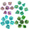7PCS Crystal Resin Dragon Eye Dice Board Game Game Dices Gift Halloween Longan Dice  Party