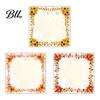 Removable Window Film Harvest Festival Static Glass Sticker, Autumn Clings with Maple Leaves Sunflowers And Seasonal Art Berries Prints, Reusable PVC
