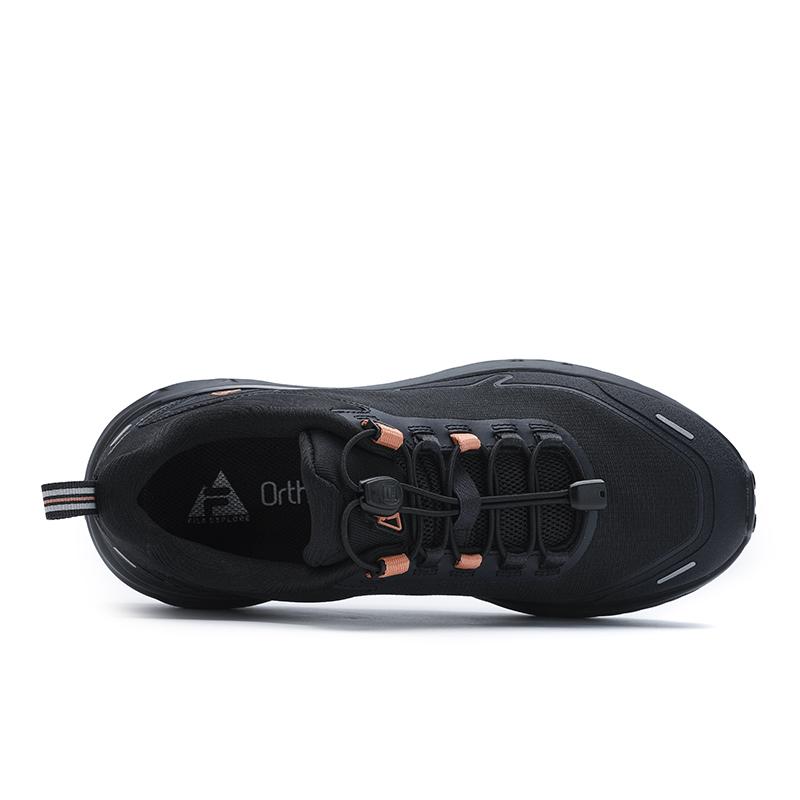 Fila Explorer Sports Function Универсальные Амортизирующие Износостойкие Низкие Кроссовки Женские кроссовки Черные A12W511222FAP