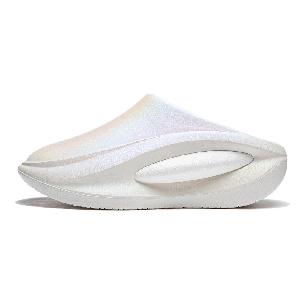 Li Ning Cloud Wanderer MULE Закрытые тапочки-мюли Унисекс Бежевый AZSU001-15