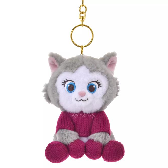Disney Olaf the Kitten Plush Keychain Bordeaux Frozen Family Memories ( Dare Pe)