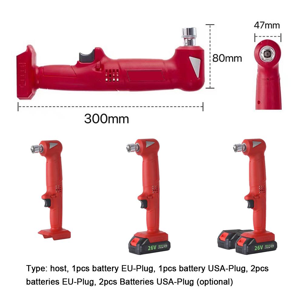 Бытовой ударный гайковерт Многофункциональная отвертка Бесступенчатая регулировка скорости Переключаемая регулировка Большая