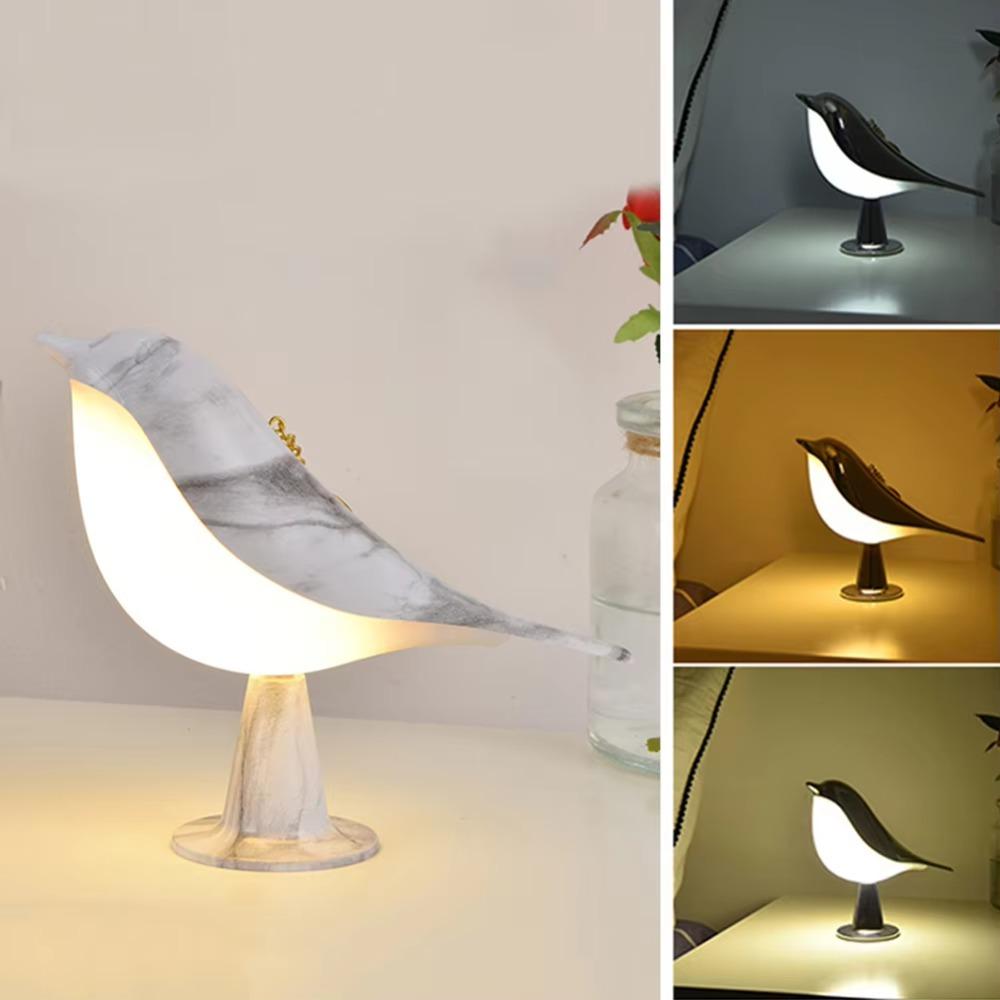 3 Colors Touch-Control LED Lamp USB Rechargeable Creative Night Lamp for All Rooms Decoration