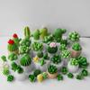 3D Succulent Cactus Silicone Candle Mold Sets DIY Handmade Soap Plaster Crafts Kit Epoxy Casting Mold Cake Baking Tools
