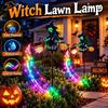 Watering Can Lantern Halloween Solar Lights Waterproof Witch Garden Light  Outdoor Patio