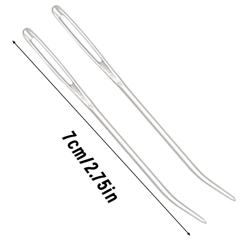 Fenrry 2 шт. 7 см большие швейные иглы для начинающих цветные обучающие иглы пряжа иглы SKC штопальная игла для швейного ремесла