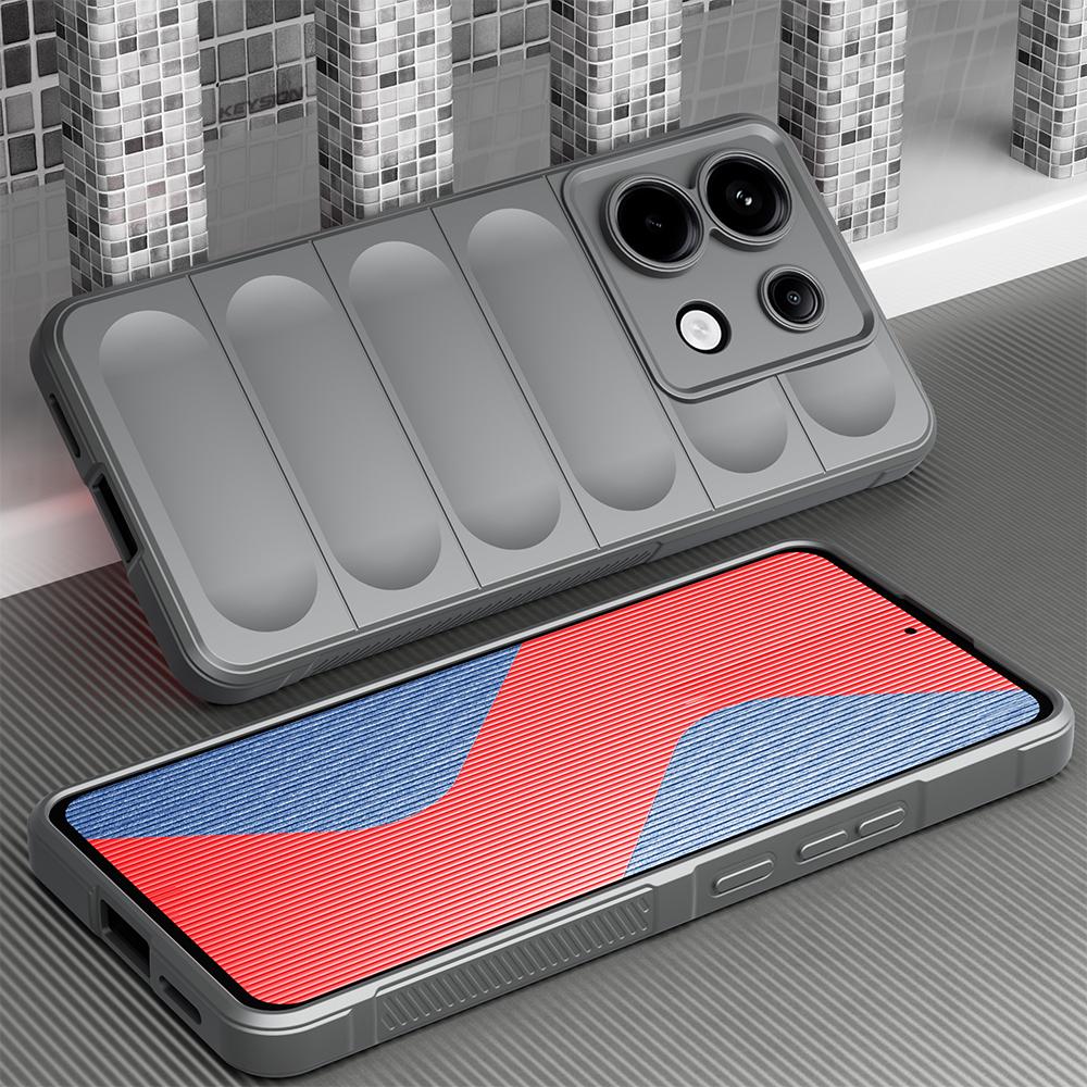 KEYSION Противоударный чехол для Redmi Note 13 Pro 5G 12 Pro + 5G, противоскользящий мягкий силиконовый чехол для телефона Xiaomi POCO X6 Pro X5 Pro 5G