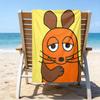Ultra-Soft Beach Towel with Die Maus Theme,Ideal for Pool - Camping, Diving - Perfect Travel Essential, Vibrant Beach Towel.