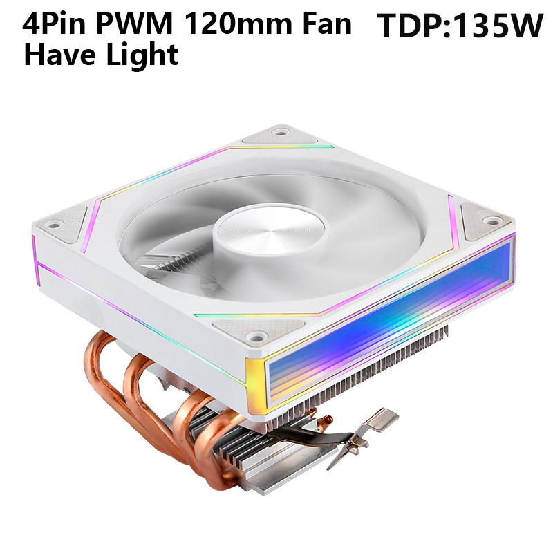 XUANFENG x99 Кулер для процессора 120-мм вентилятор 4pin/PWM Горизонтальный радиатор 2/4 тепловых трубки Воздушное охлаждение установка LGA115X 2011 1200 1700 AM4 i3 i5