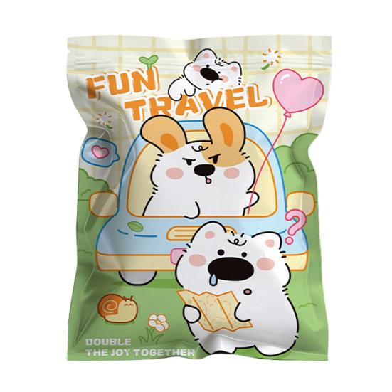 Mystery Stationery Journaling Gift Set in Bag Creative Lucky Box for Kids Students Fun Reward Pack with Stickers Pens Classroom Prize Birthday
