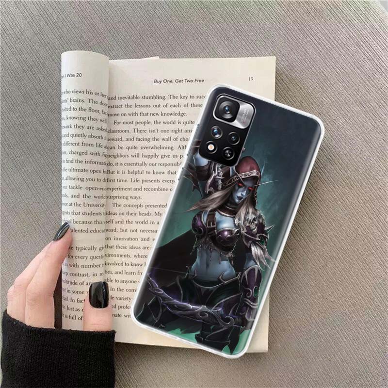 Чехол для телефона W-World Of W-Warcraft Эльф Для Xiaomi Poco F7 14 Ultra Mi 15 10 11 Lite X7 X6 X5 X3 M5S M6 10T 11T F6 F5 Pro F4 GT