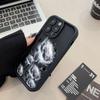 Кросс-бордер чехол для iPhone 17 Pro Max с рисунком лотоса, совместим с iPhone 13/14 Pro и 12.