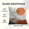 Modern Boho Style Tree Birds Sun Landscape Cushion Cover 30x50 Polyester Sofa Cushions Throw Pillows Home Decoration Pillowcover