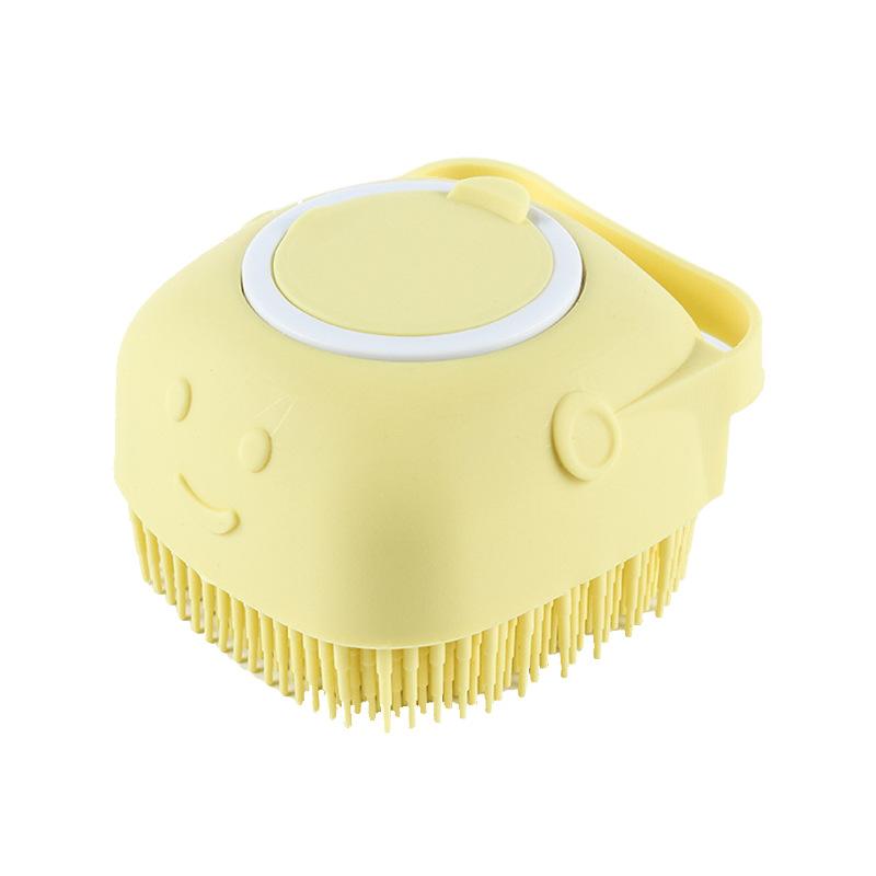 Pet Massage Brush Bathroom Puppy Big Dog Cat Bath Massage Gloves Brush Soft Silicone Pet Accessories for Dogs Cats Grooming Tool