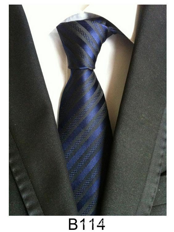 Мужской галстук ручной работы из полиэстерового шелка – повседневный, официальный или профессиональный