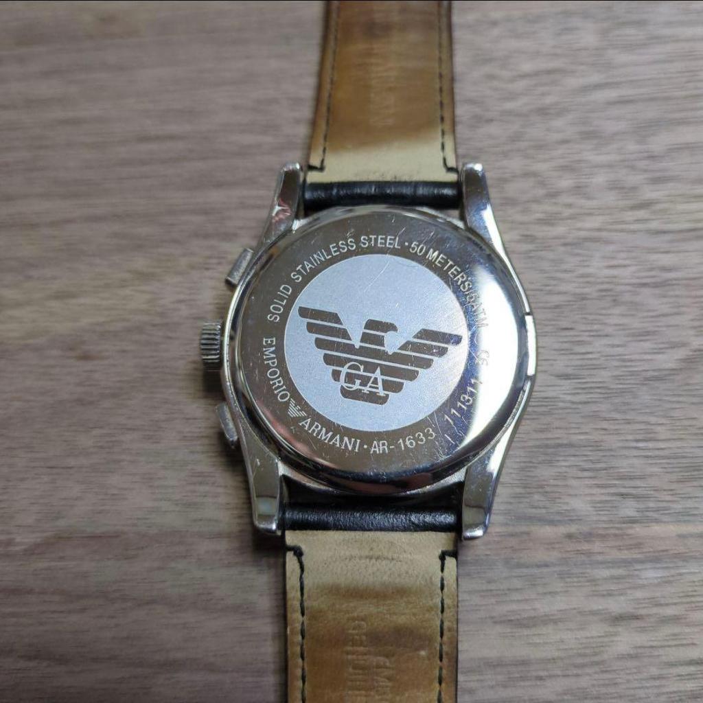 Used EMPORIO ARMANI Chronograph Watch