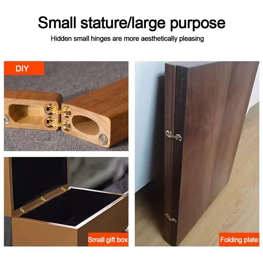Cylindrical Barrel Hinge 8-18mm Furniture Hinges New Brass Hinges  Door