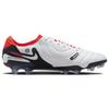 Nike Tiempo Legend 10 Elite FG Низкие Готовый Пак Белый Черный Красный DV4328-100