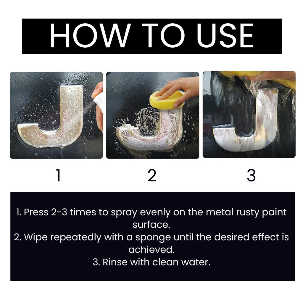 Средство для удаления ржавчины Rayhong Мощное средство для удаления ржавчины с автомобильных шин Средство для восстановления металлических деталей Многофункциональная смазка для ослабления винтов