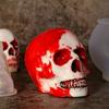 Хэллоуин 3D Череп Смола Форма DIY Ремесло Эпоксидная Глина Свеча Воск Смола Литье Силиконовые Шрам Череп Украшения Силиконовые Формы