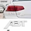 AAZW1 Car Sticker Adhesive Badge Decal Metal Zinc Alloy Emblem Car Fender Trunk Body Tailgate Badge for For ABT Sports