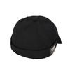 Dome Brimless Hat Unisex Solid Color Bucket Cap Vintage Melon Docker Cap  Summer