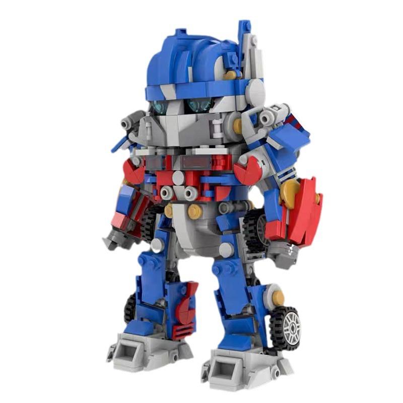 Строительные блоки, совместимые с Sd Optimus Prime, Пазл-конструктор, Игрушка-конструктор, Трансформирующаяся игрушка-меха, Интеллект для детей